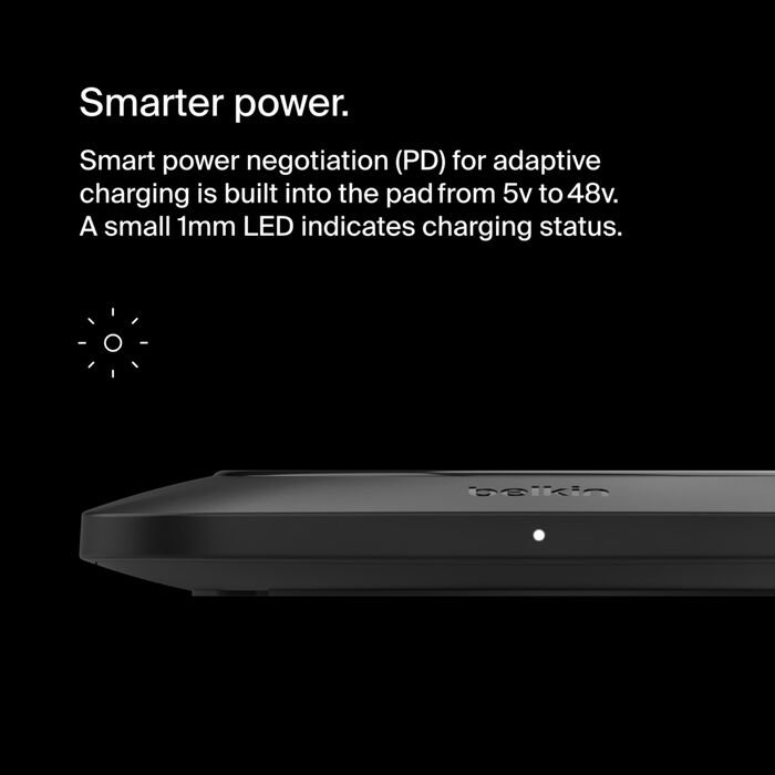 BELKIN UNIVERSAL EASY ALIGN WIRELESS CHARGING PAD 15W - Image 5