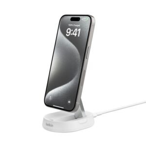 BELKIN CONVERTIBLE MAGNETIC WIRELESS CHARGING STAND WITH QI2 15W
